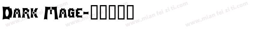 Dark Mage字体转换